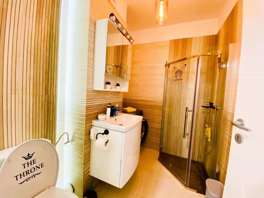 Blue Plaza Studio Apartment Bucureşti Exterior foto
